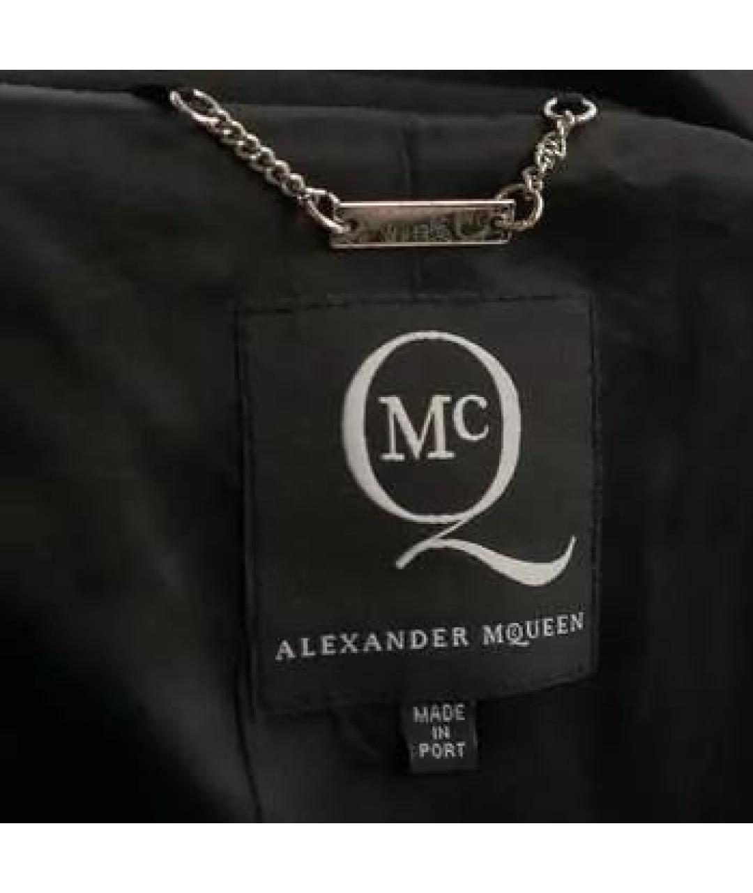 MCQ ALEXANDER MCQUEEN Черный шерстяной жакет/пиджак, фото 5