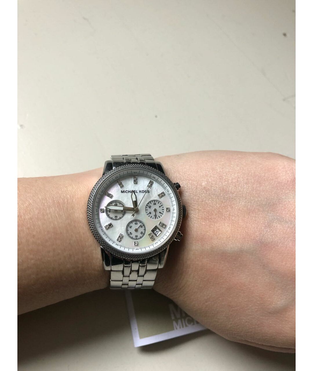 MICHAEL KORS Серебряные стальные часы, фото 3