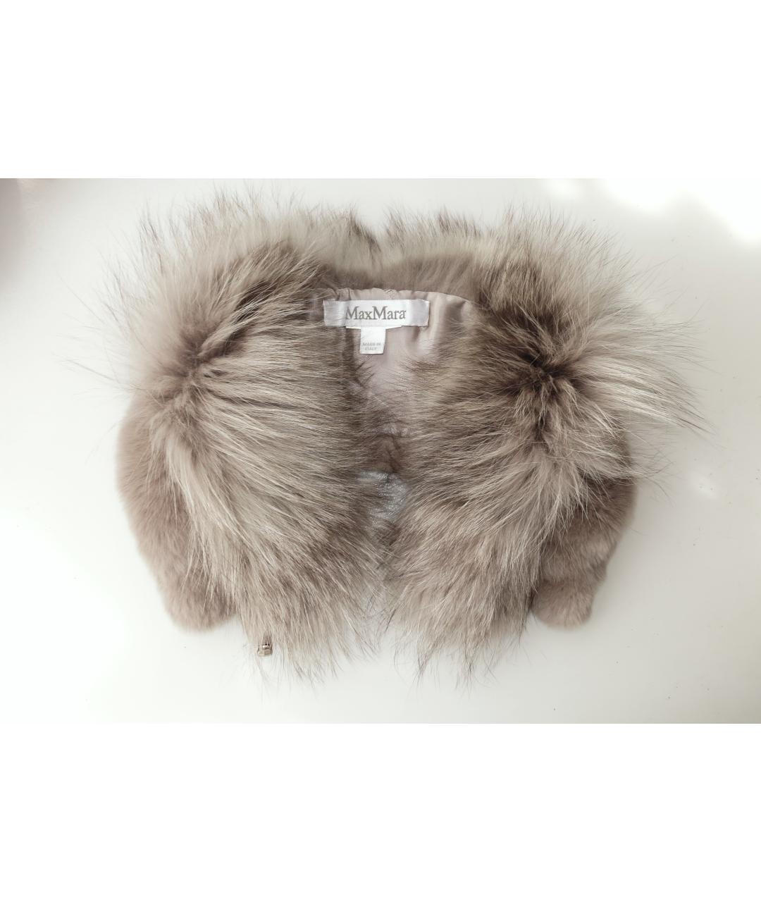 MAX MARA Серый воротник, фото 10