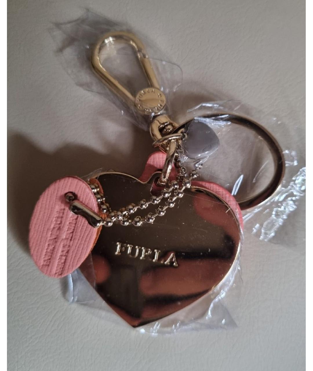 FURLA Розовый брелок, фото 3