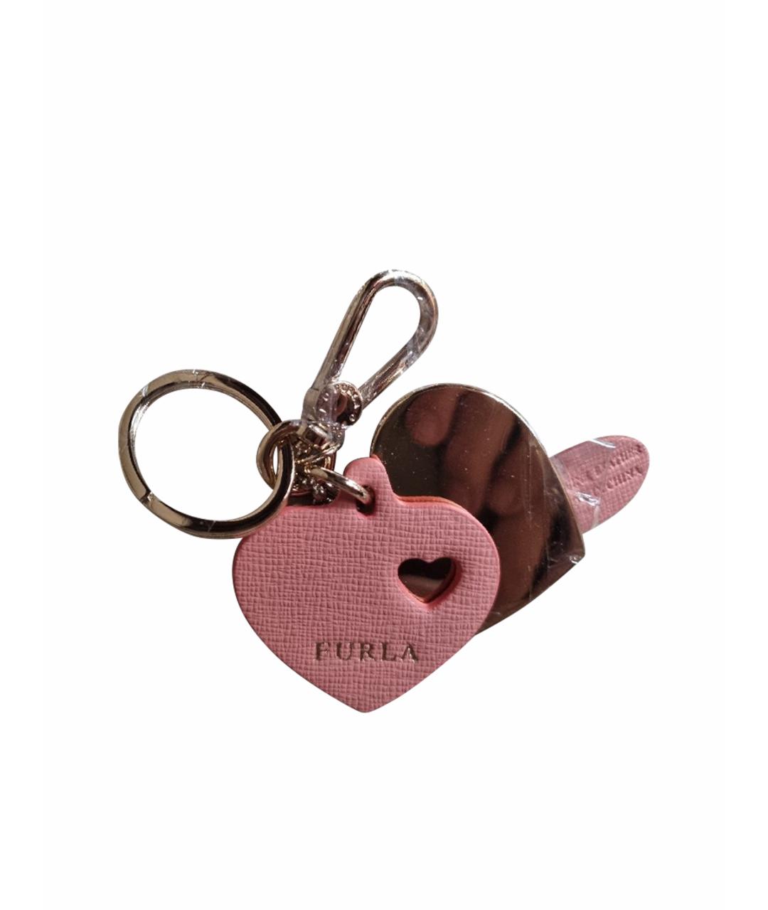 FURLA Розовый брелок, фото 1