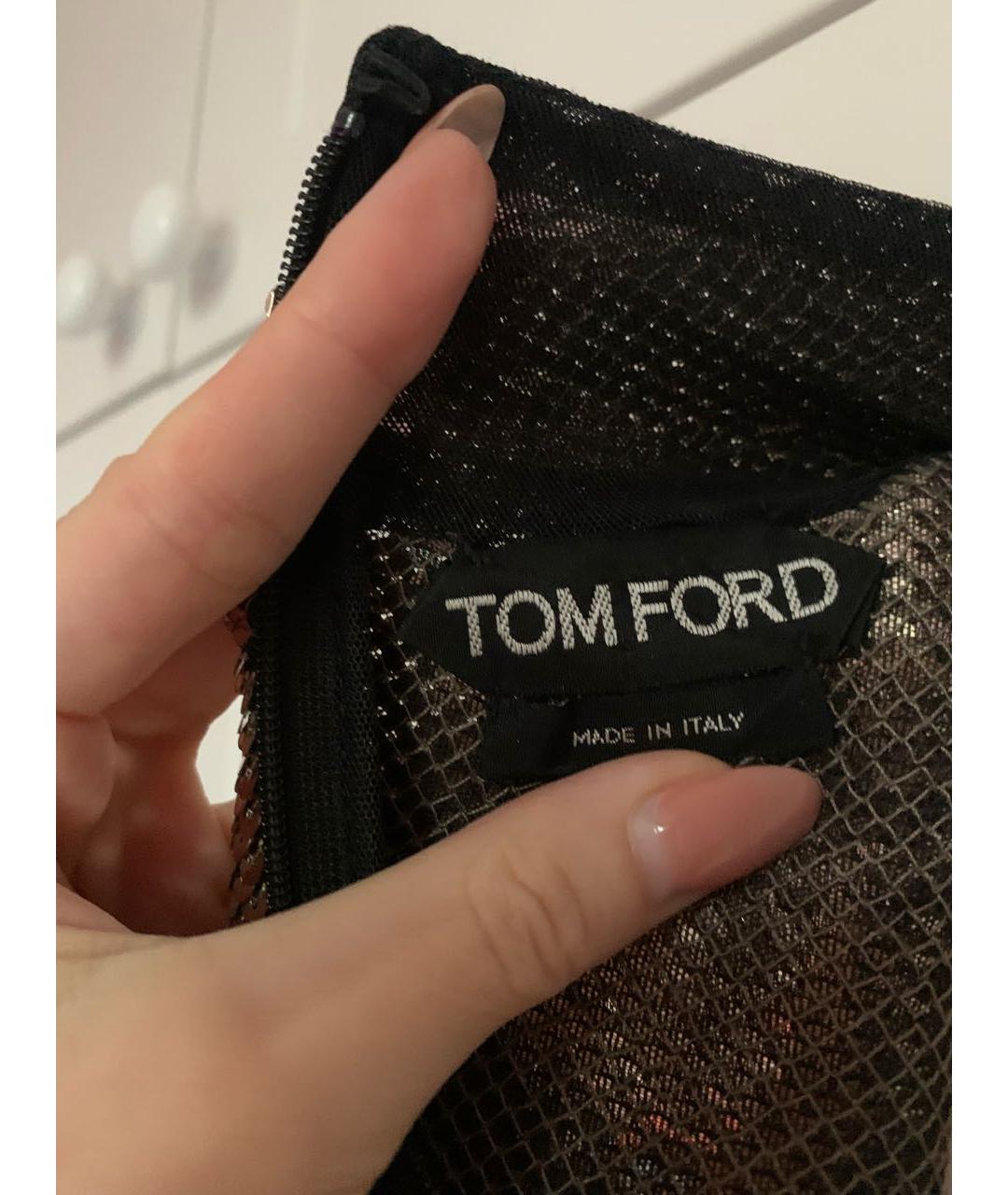 TOM FORD Серебряная блузы, фото 3