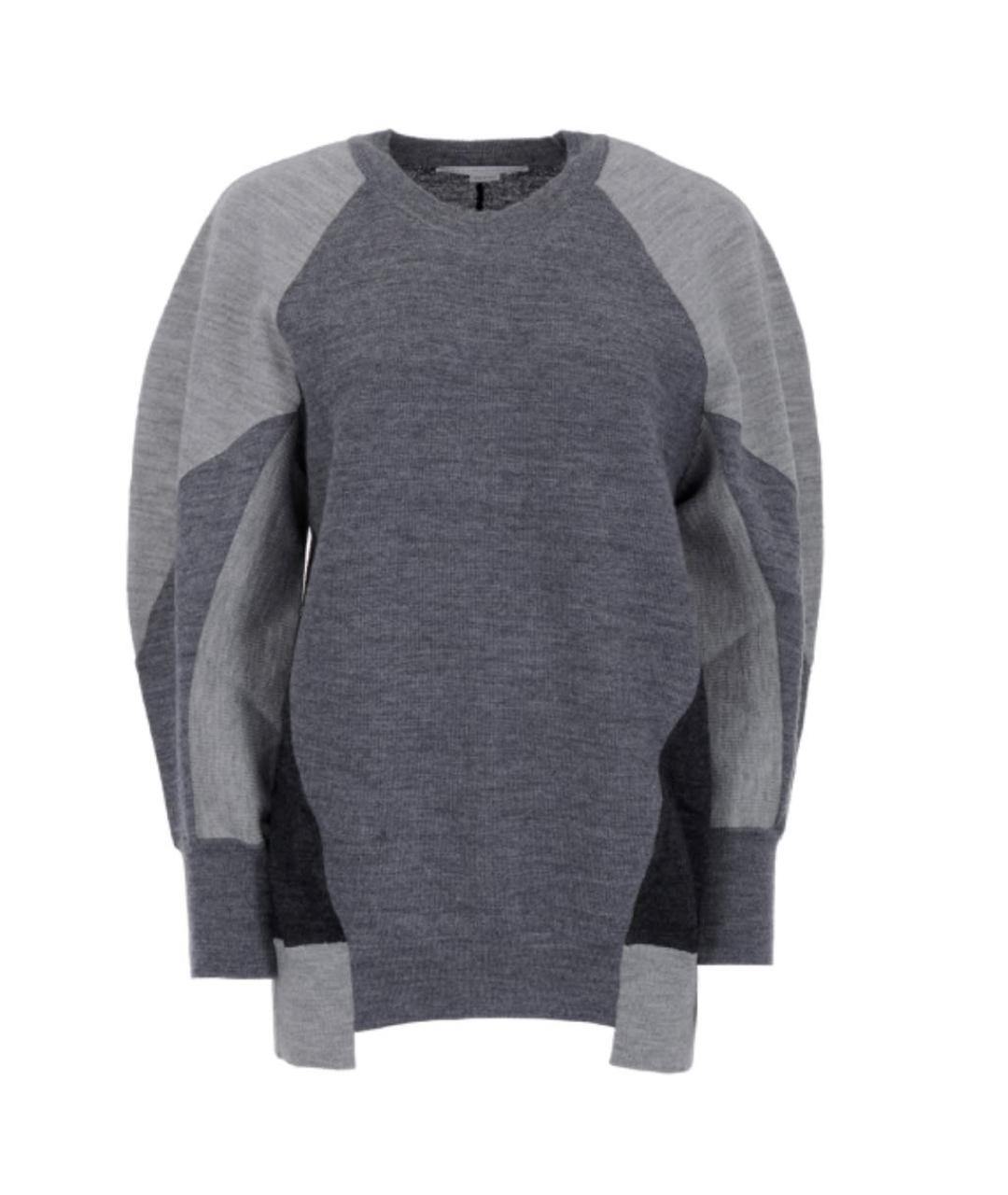 STELLA MCCARTNEY Антрацитовый шерстяной джемпер / свитер, фото 7