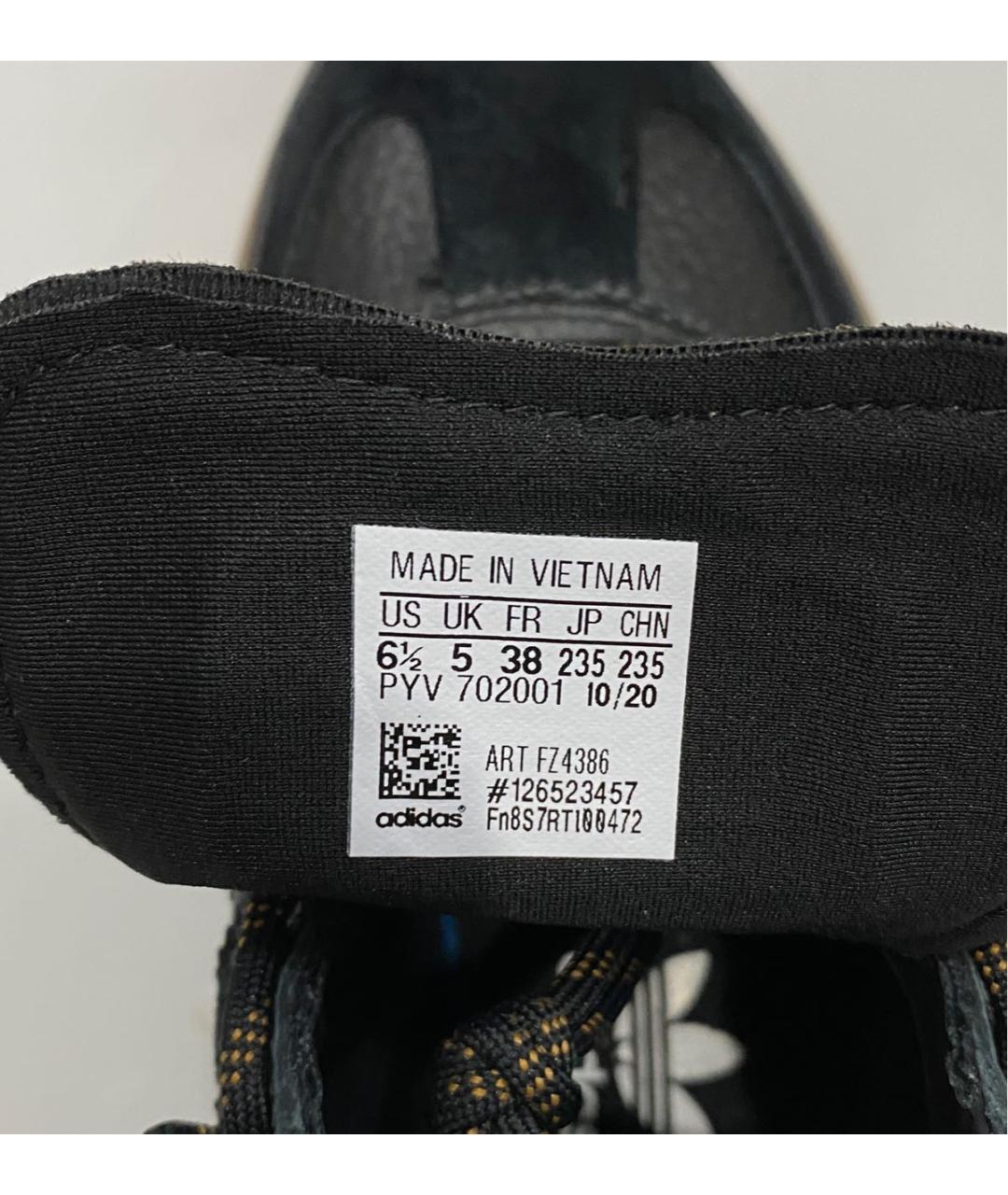 ADIDAS Черные кеды, фото 6