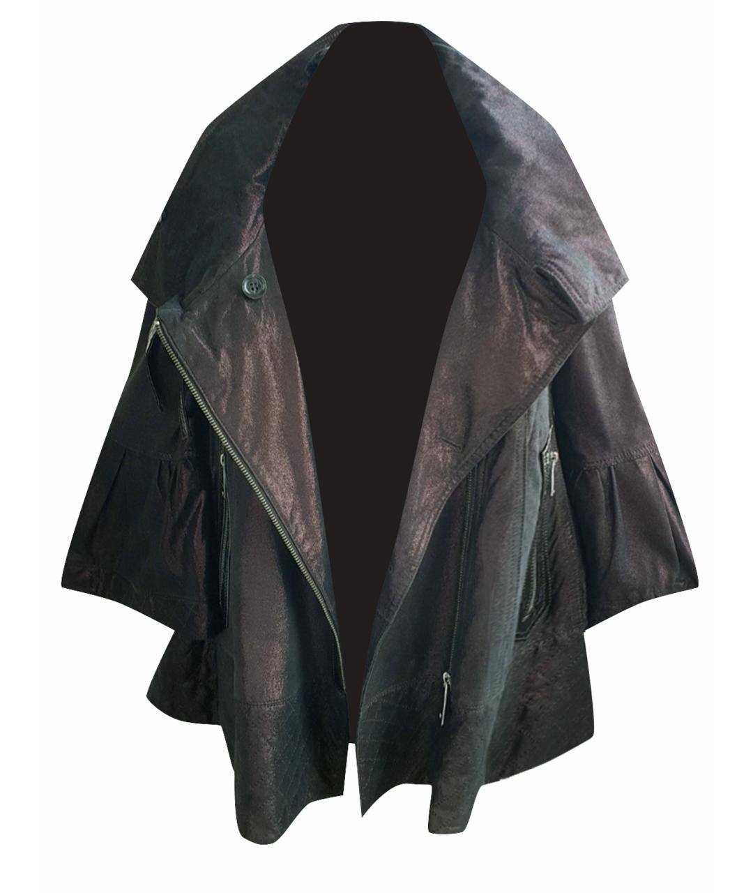 BURBERRY Черная замшевая куртка, фото 1