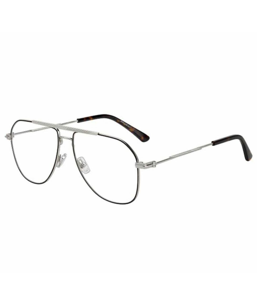JIMMY CHOO Серебряные металлические солнцезащитные очки, фото 1