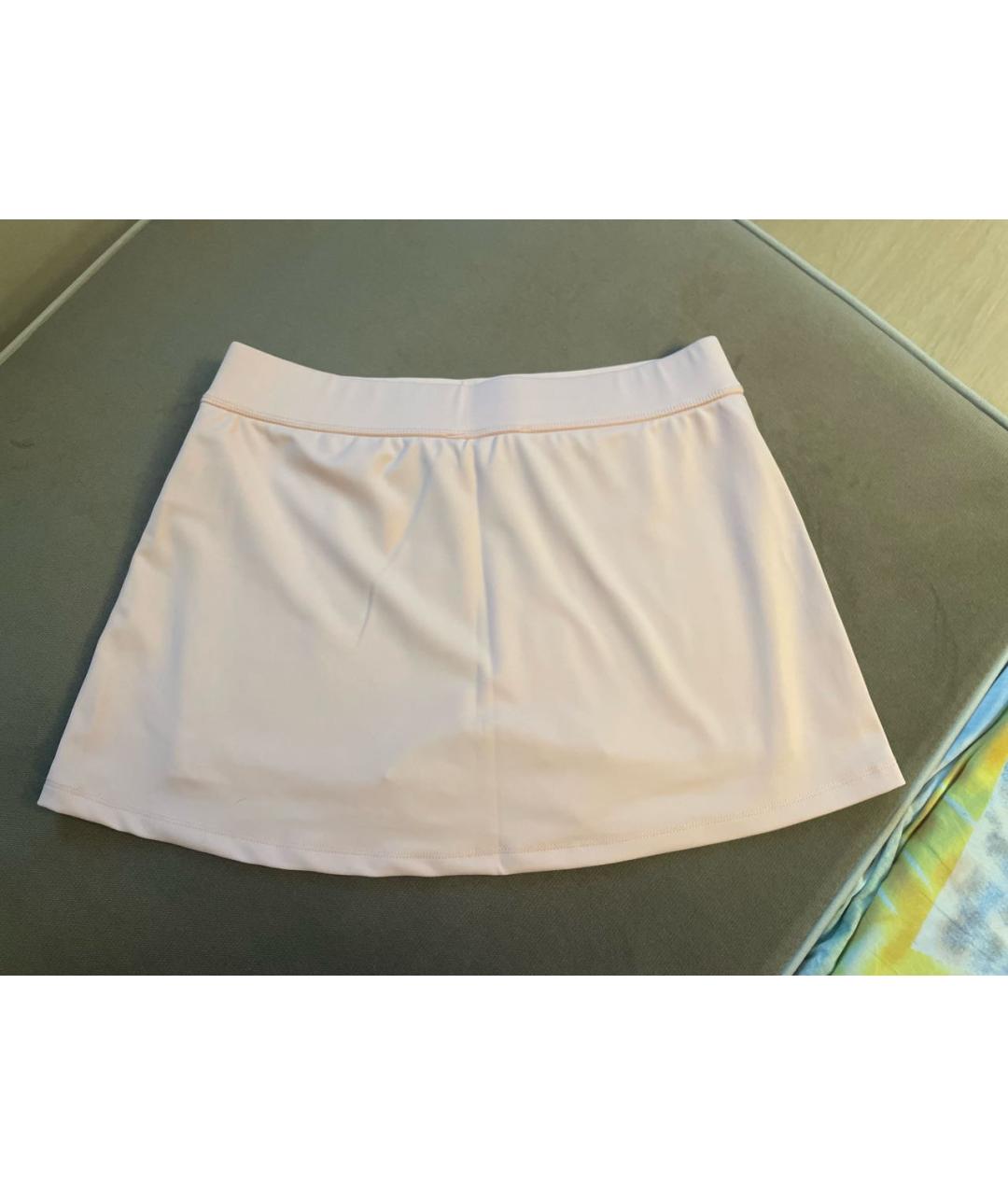 SPORTY AND RICH Розовая полиэстеровая юбка-шорты, фото 3