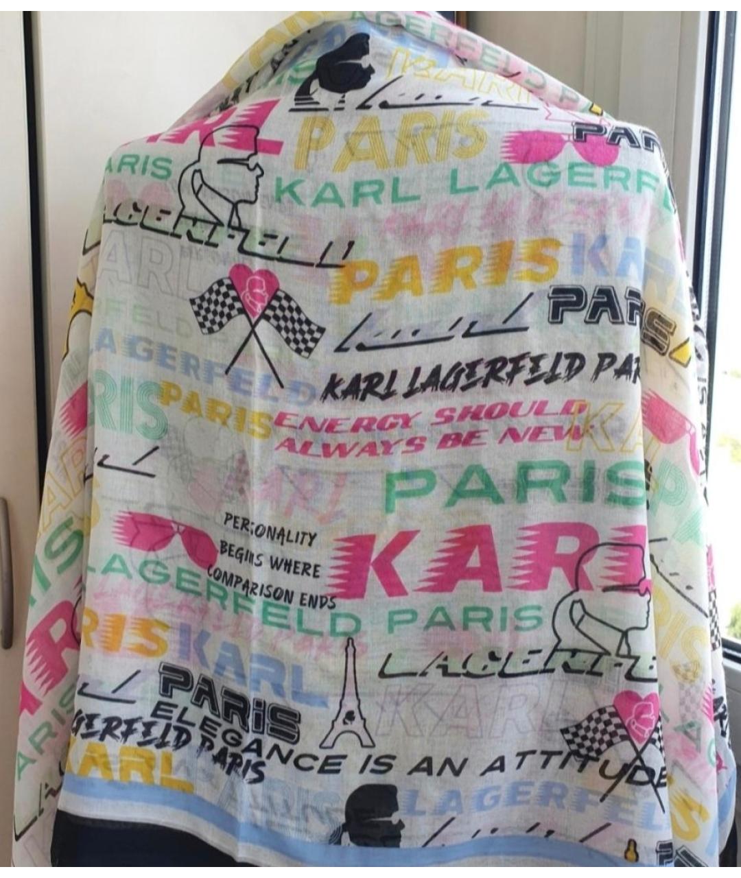 KARL LAGERFELD Мульти шарф, фото 2