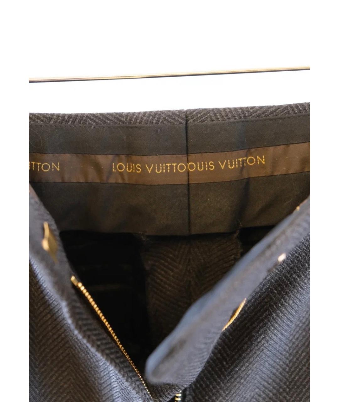 LOUIS VUITTON Полиамидовые брюки узкие, фото 3