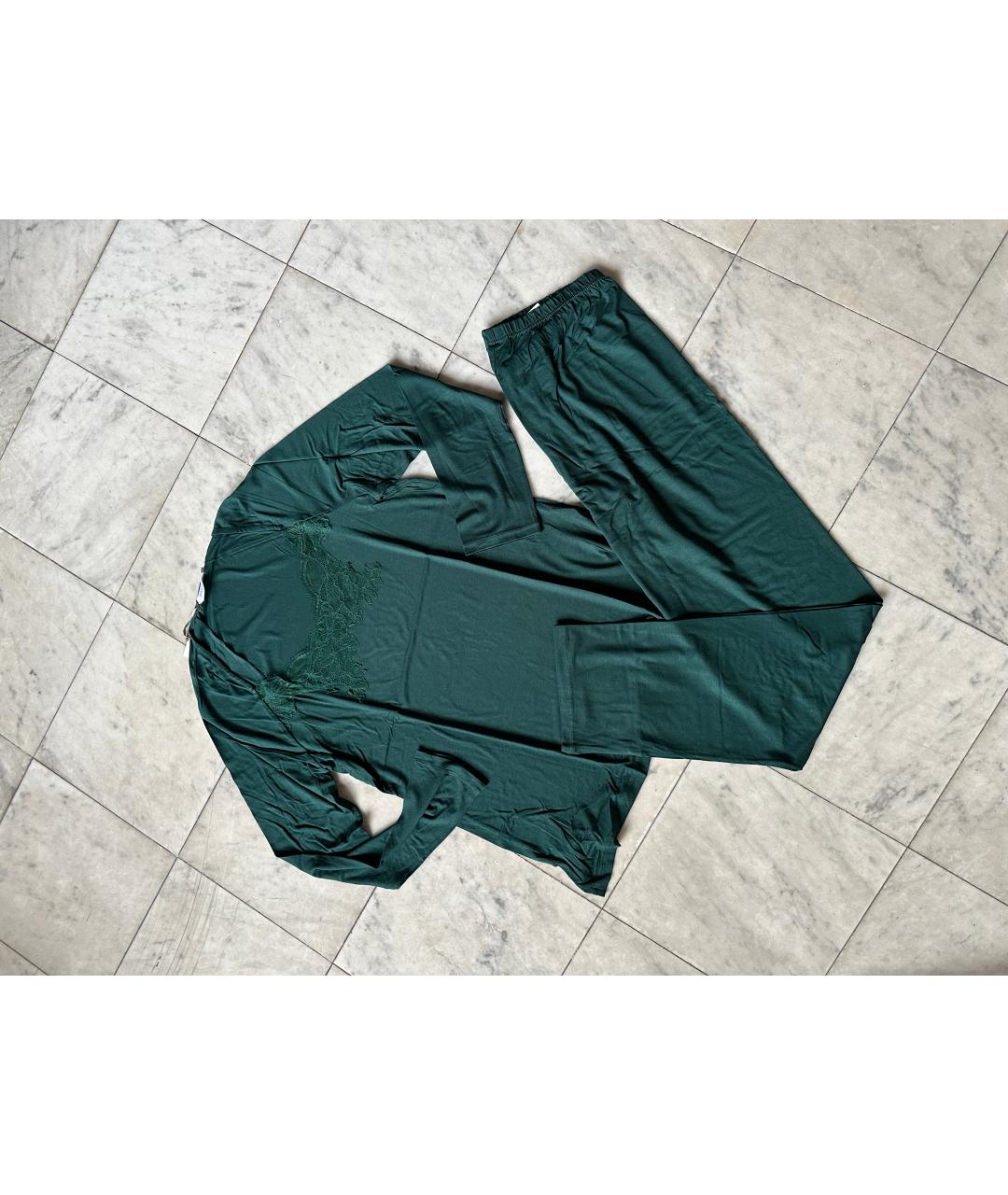 FRETTE Зеленая вискозная пижама, фото 3