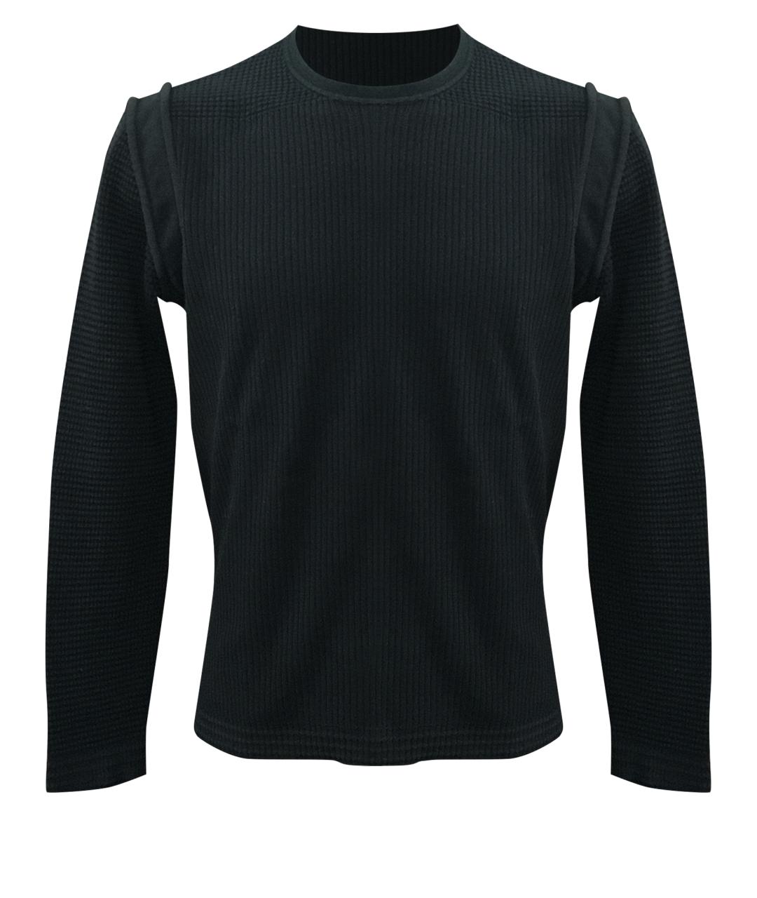 BILANCIONI Черный хлопковый джемпер / свитер, фото 1