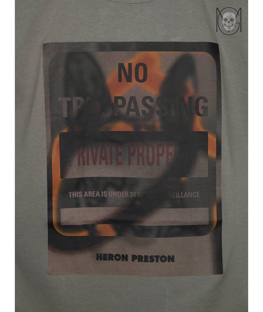 HERON PRESTON Хлопковая футболка, фото 4