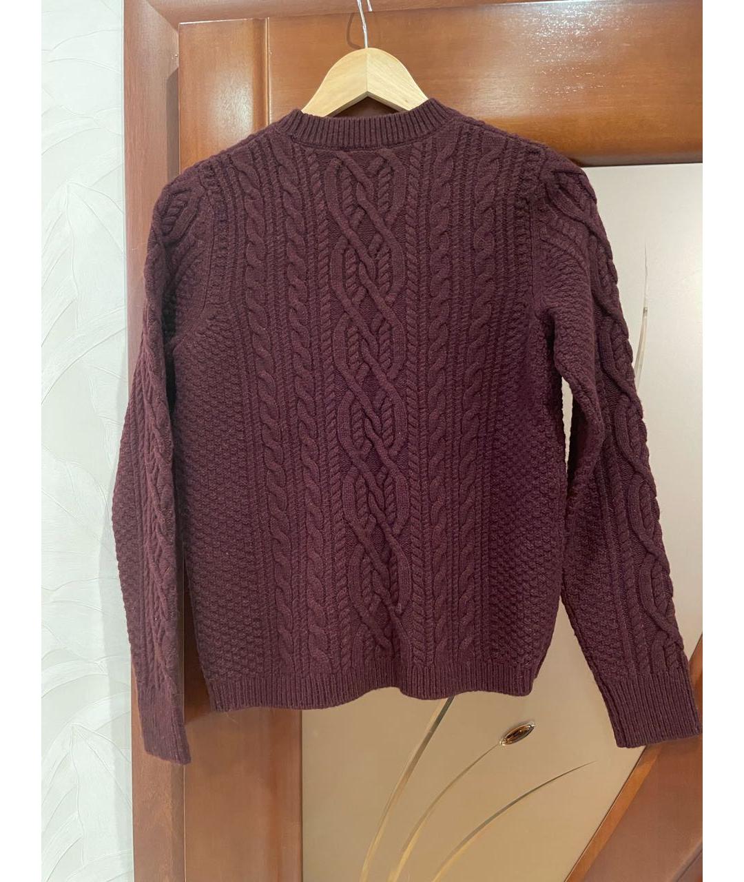 P.A.R.O.S.H. Бордовый шерстяной джемпер / свитер, фото 2