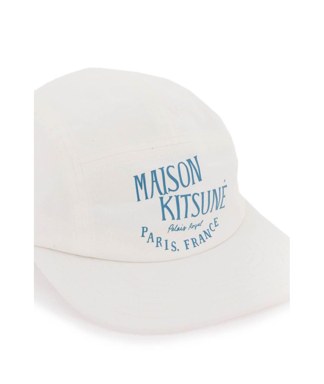 MAISON KITSUNE Белая хлопковая кепка/бейсболка, фото 6