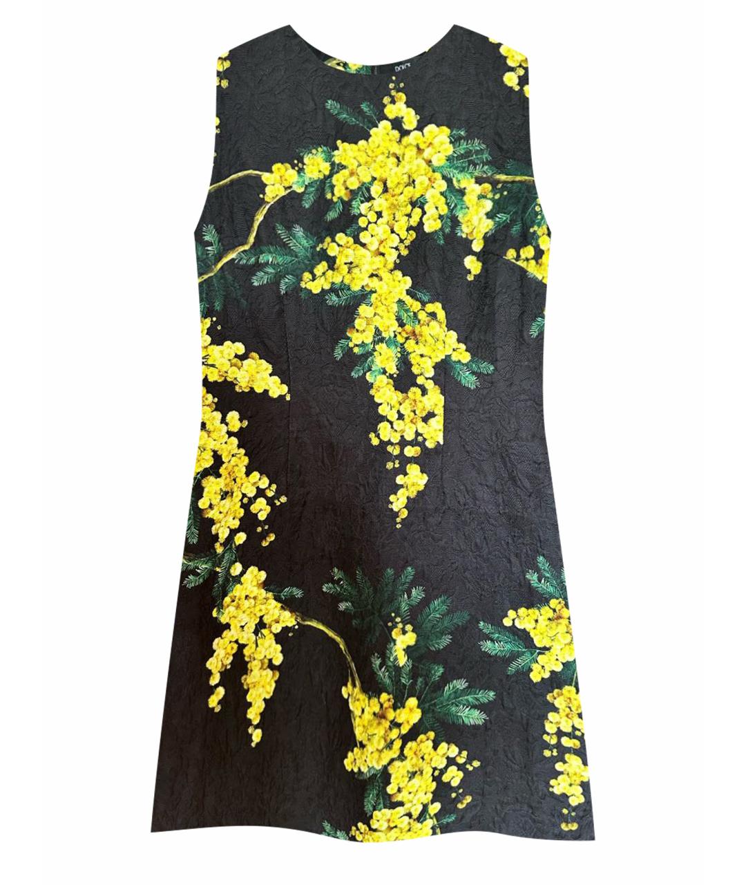 DOLCE&GABBANA Мульти хлопковое повседневное платье, фото 1