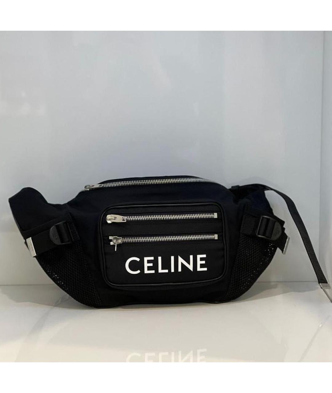 CELINE PRE-OWNED Черная поясная сумка, фото 2