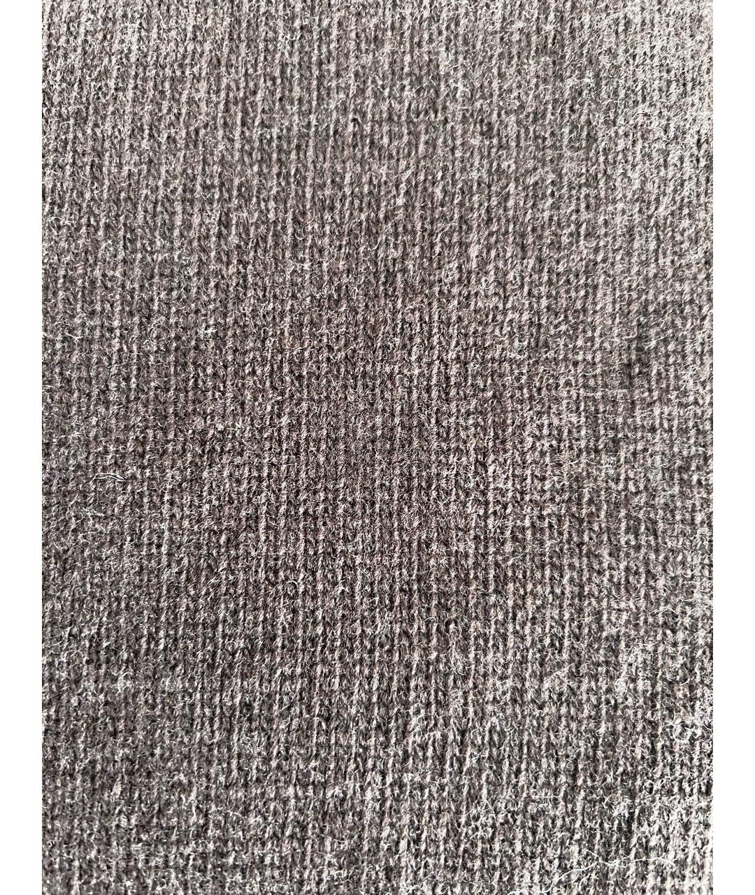 THE FRANKIE SHOP Коричневый шерстяной джемпер / свитер, фото 4