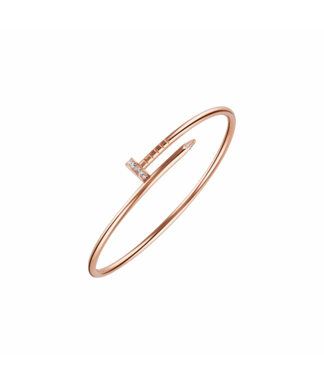 CARTIER Желтый браслет из розового золота, фото 1