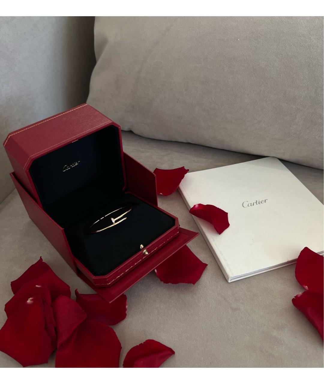 CARTIER Желтый браслет из розового золота, фото 2