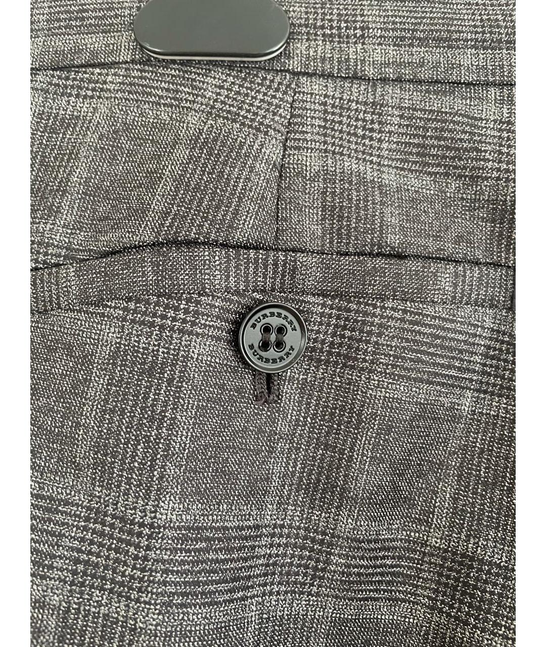 BURBERRY Шерстяные брюки узкие, фото 5