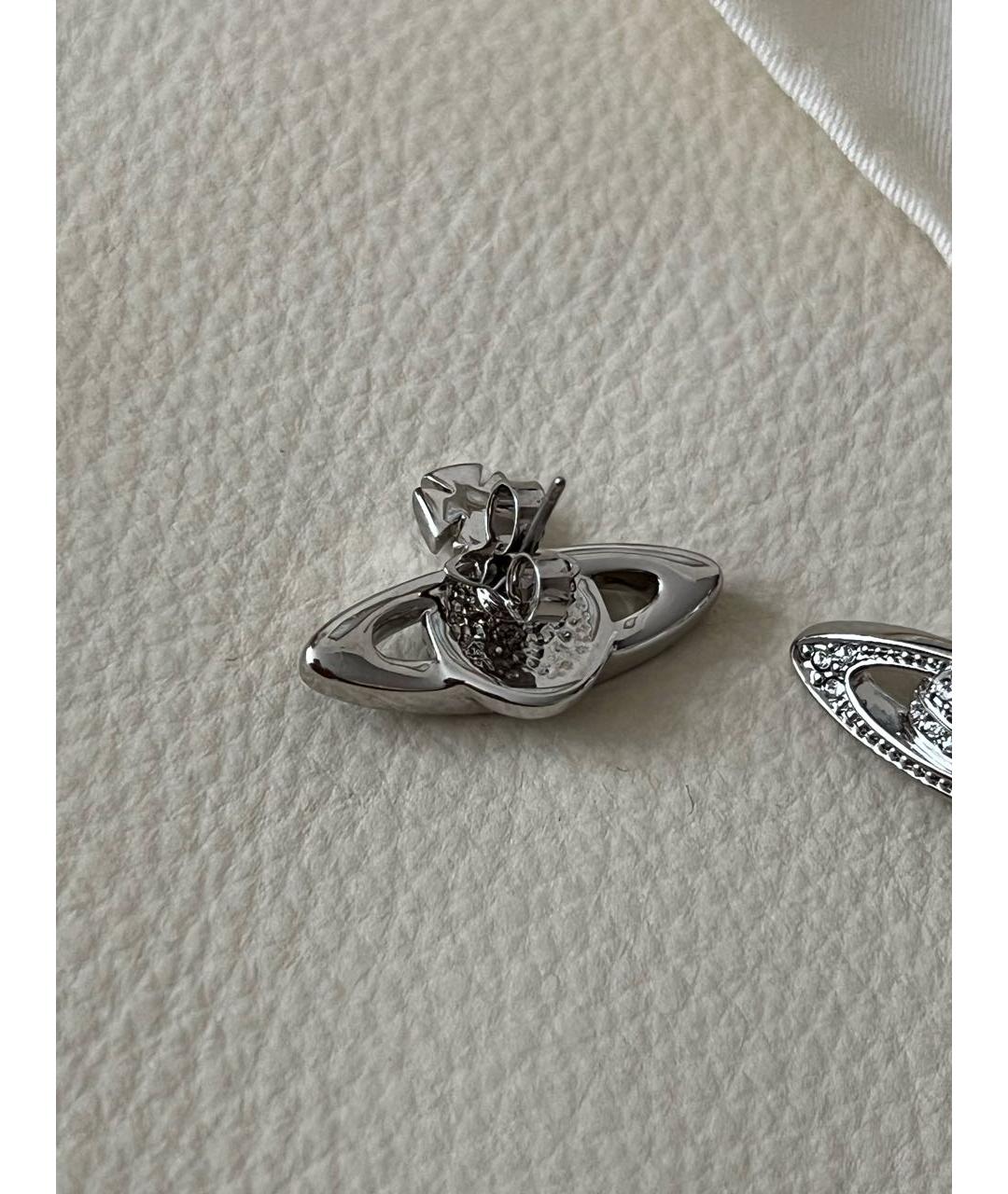 VIVIENNE WESTWOOD Серебряные латунные серьги, фото 4