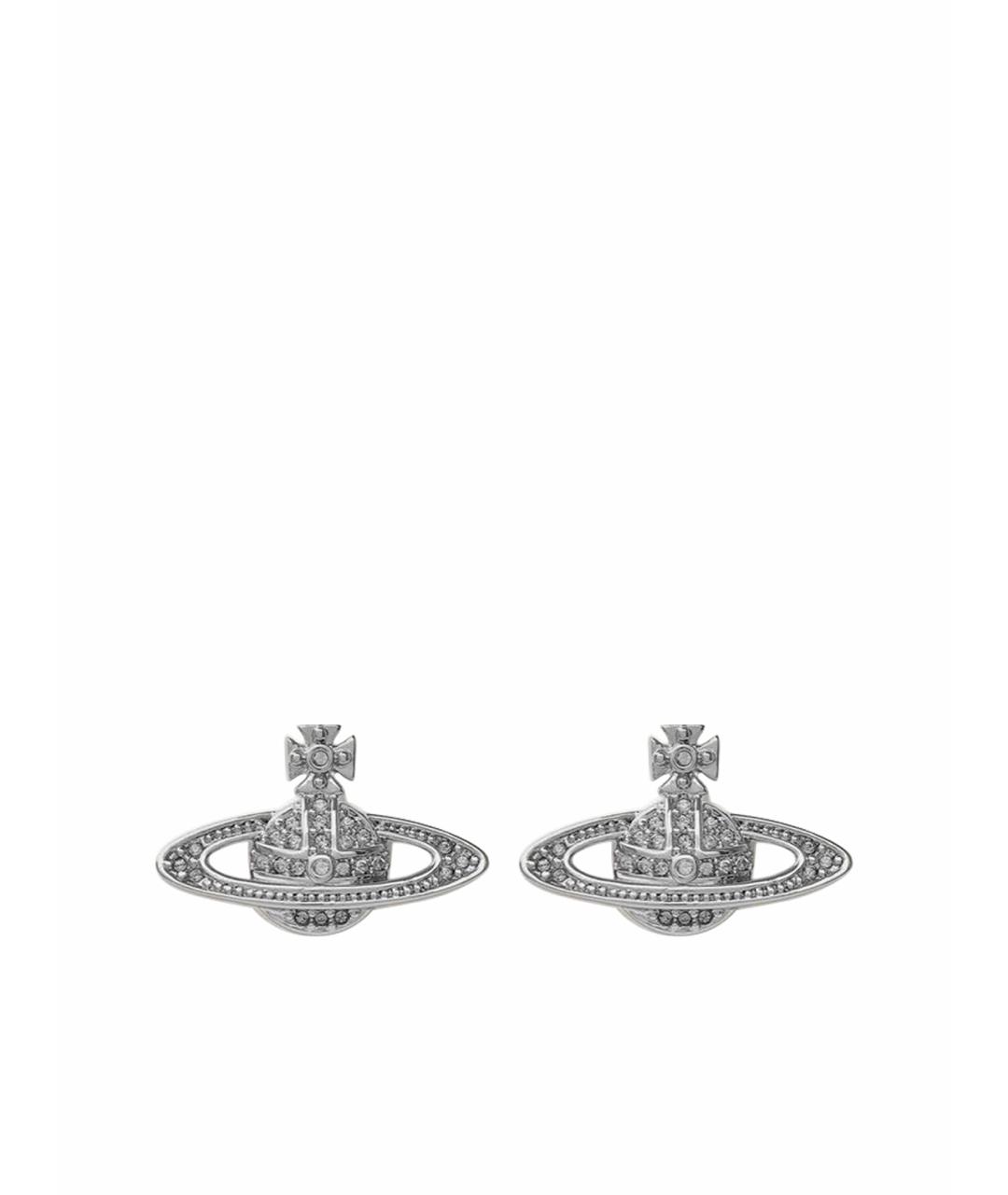 VIVIENNE WESTWOOD Серебряные латунные серьги, фото 1
