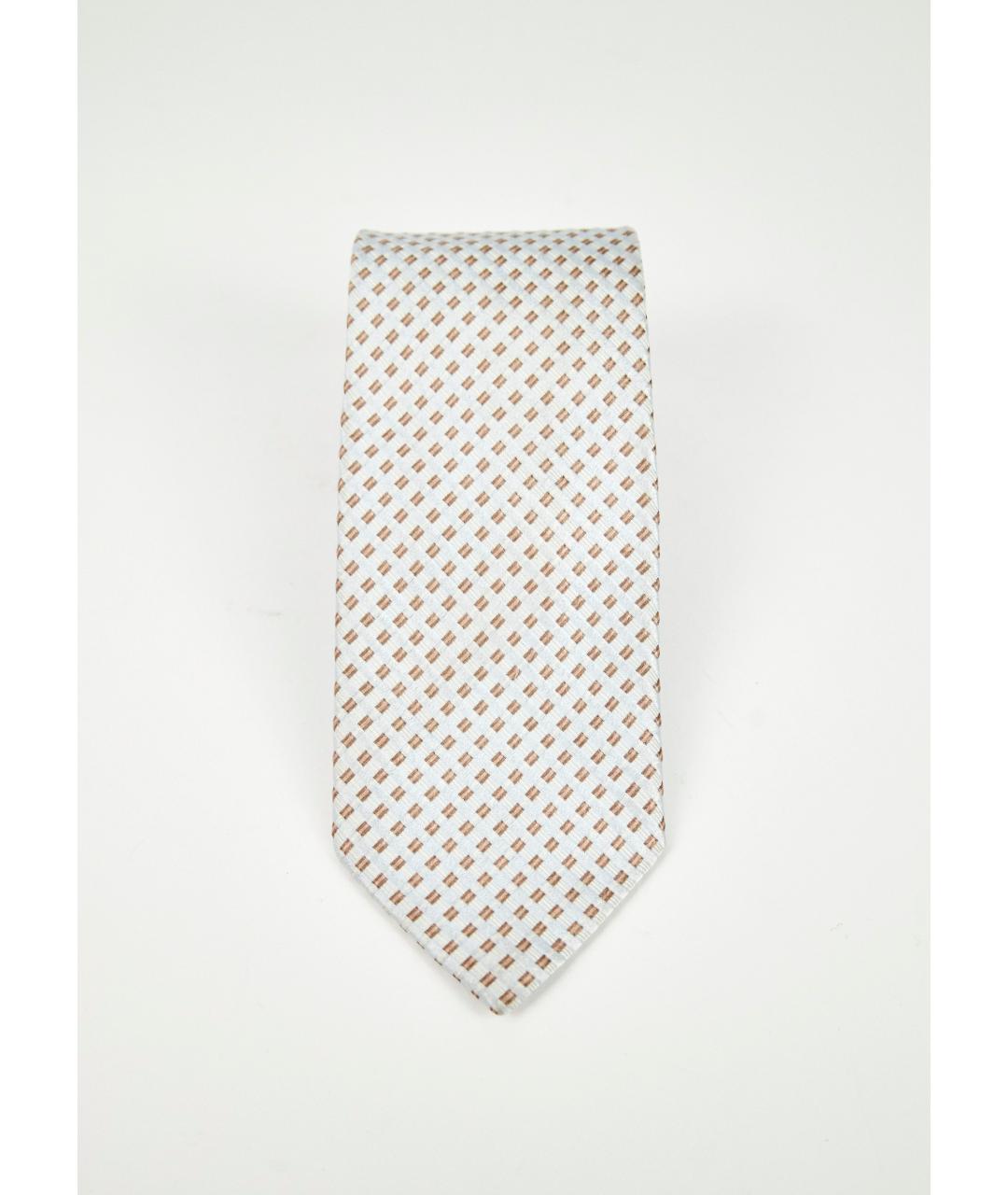CANALI Голубой шелковый галстук, фото 3