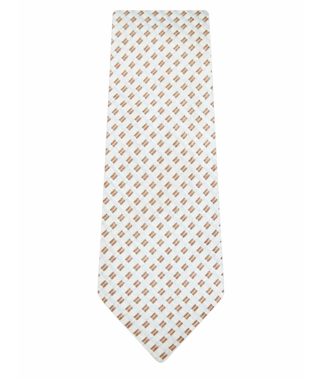 CANALI Голубой шелковый галстук, фото 1