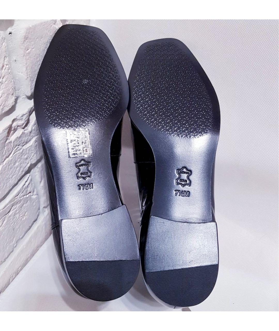TORY BURCH Черные ботинки из лакированной кожи, фото 7