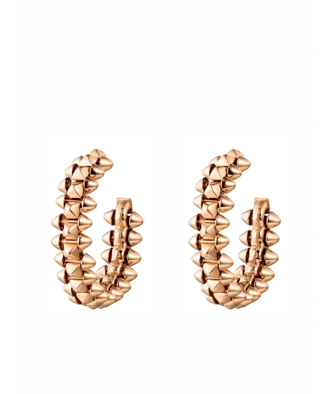 CARTIER Золотые серьги из розового золота, фото 1