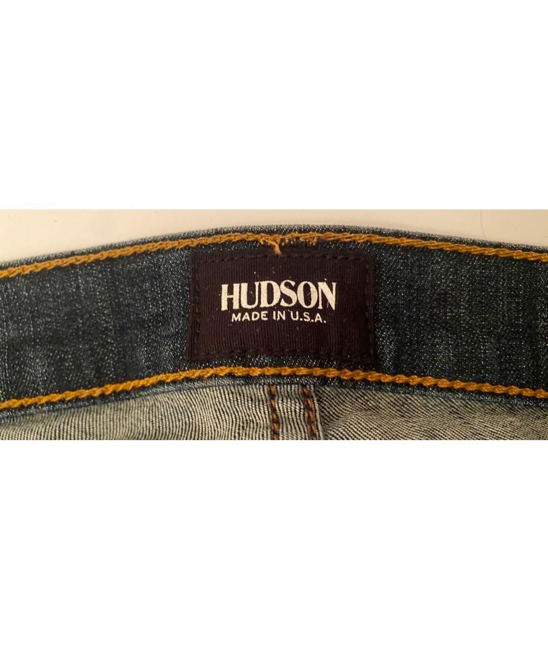 HUDSON Темно-синие джинсы слим, фото 4