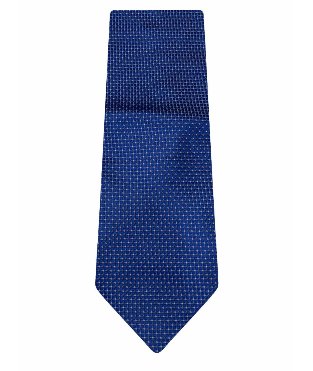 SARTORIA CASTANGIA Синий шелковый галстук, фото 1
