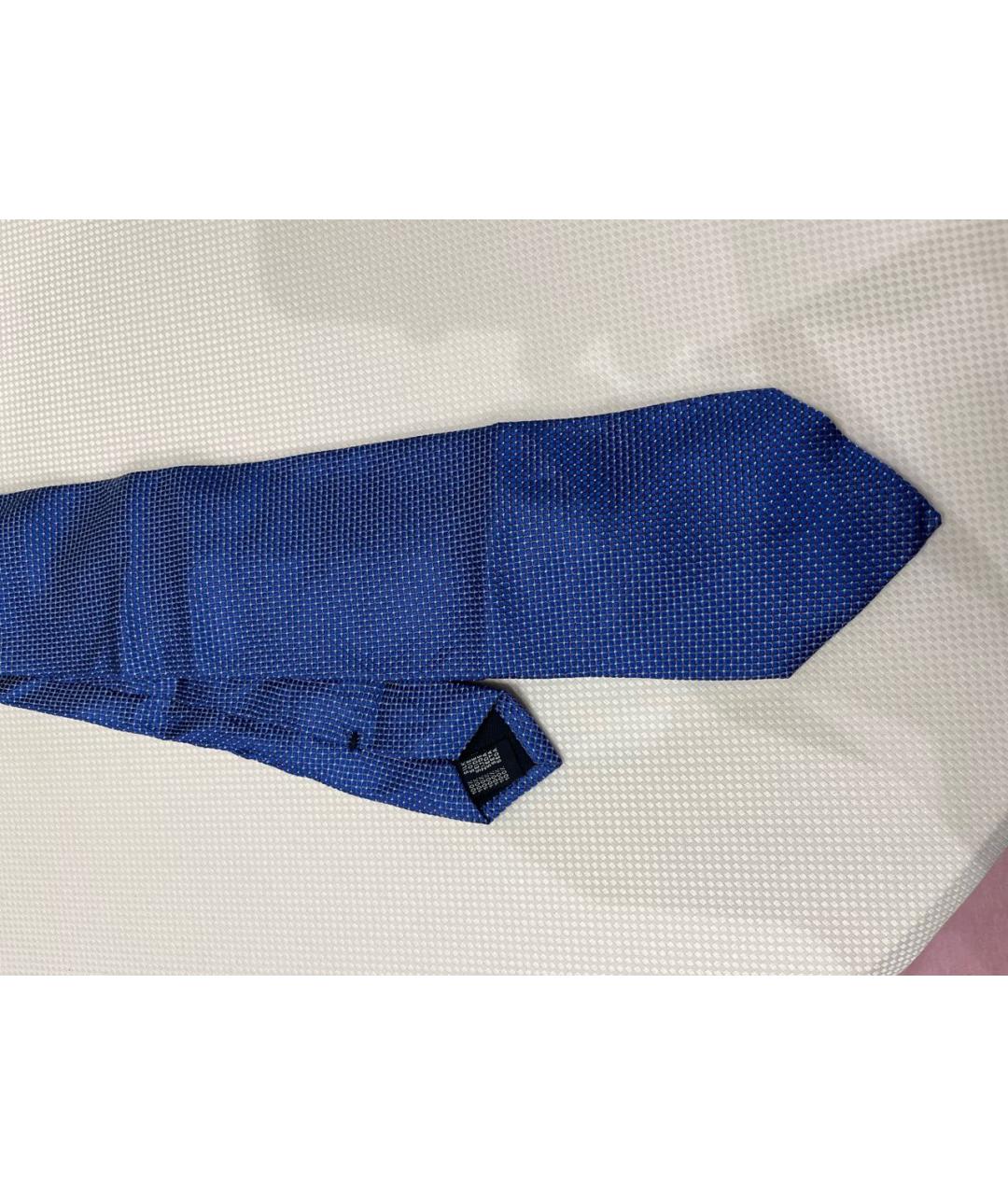 SARTORIA CASTANGIA Синий шелковый галстук, фото 2