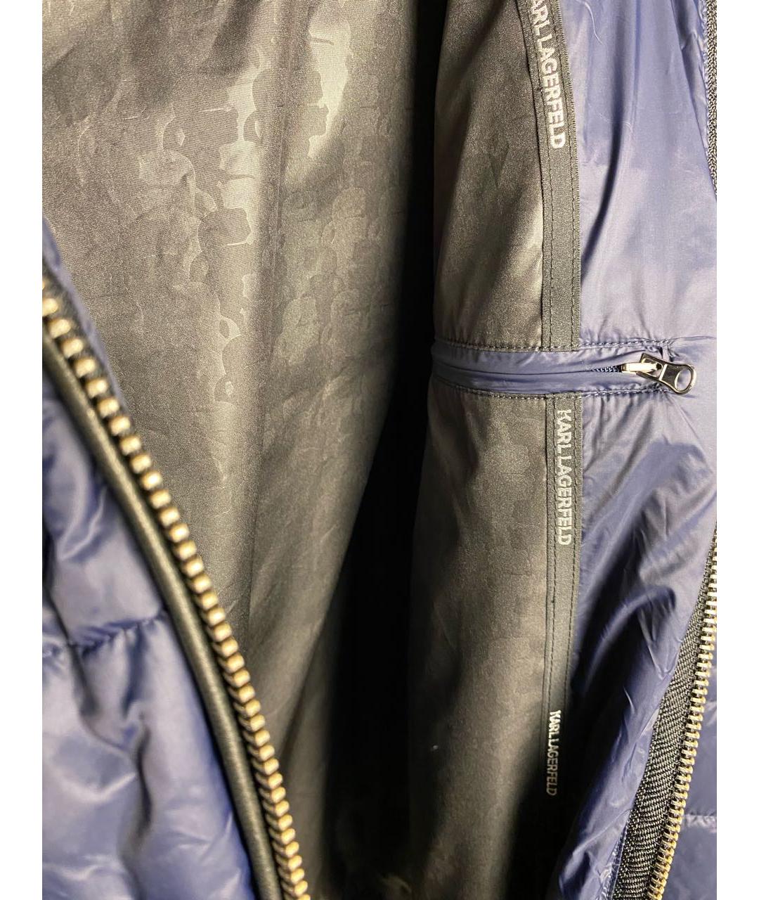 KARL LAGERFELD Темно-синяя куртка, фото 6