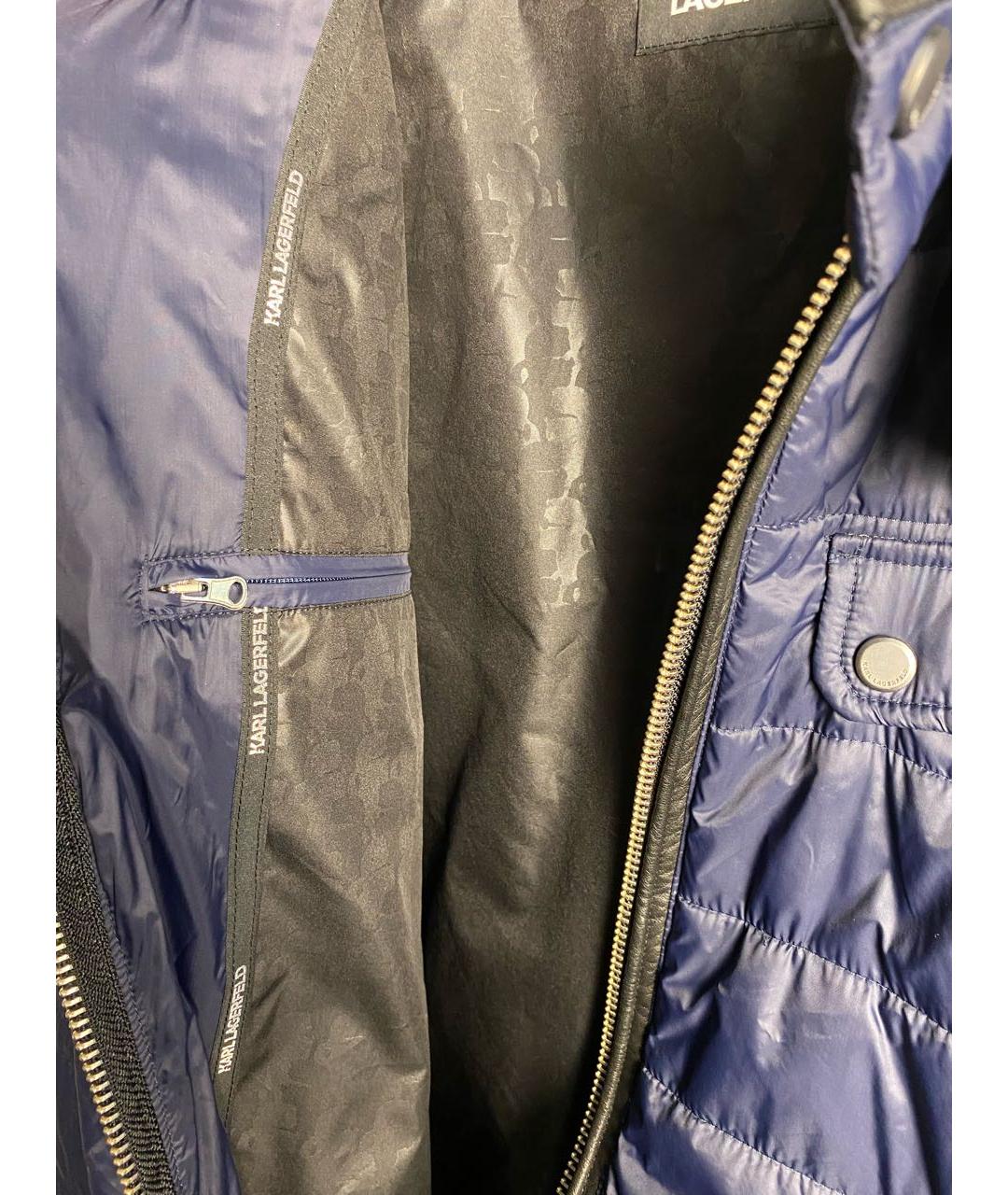 KARL LAGERFELD Темно-синяя куртка, фото 5