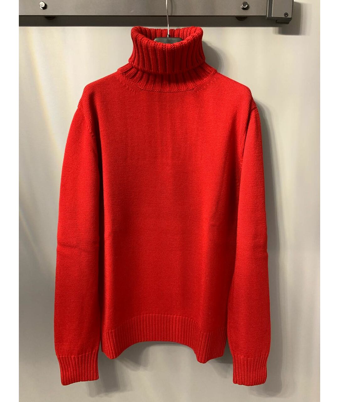 RUFFO Красный шерстяной джемпер / свитер, фото 7