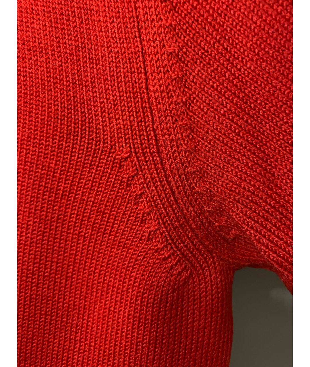 RUFFO Красный шерстяной джемпер / свитер, фото 4
