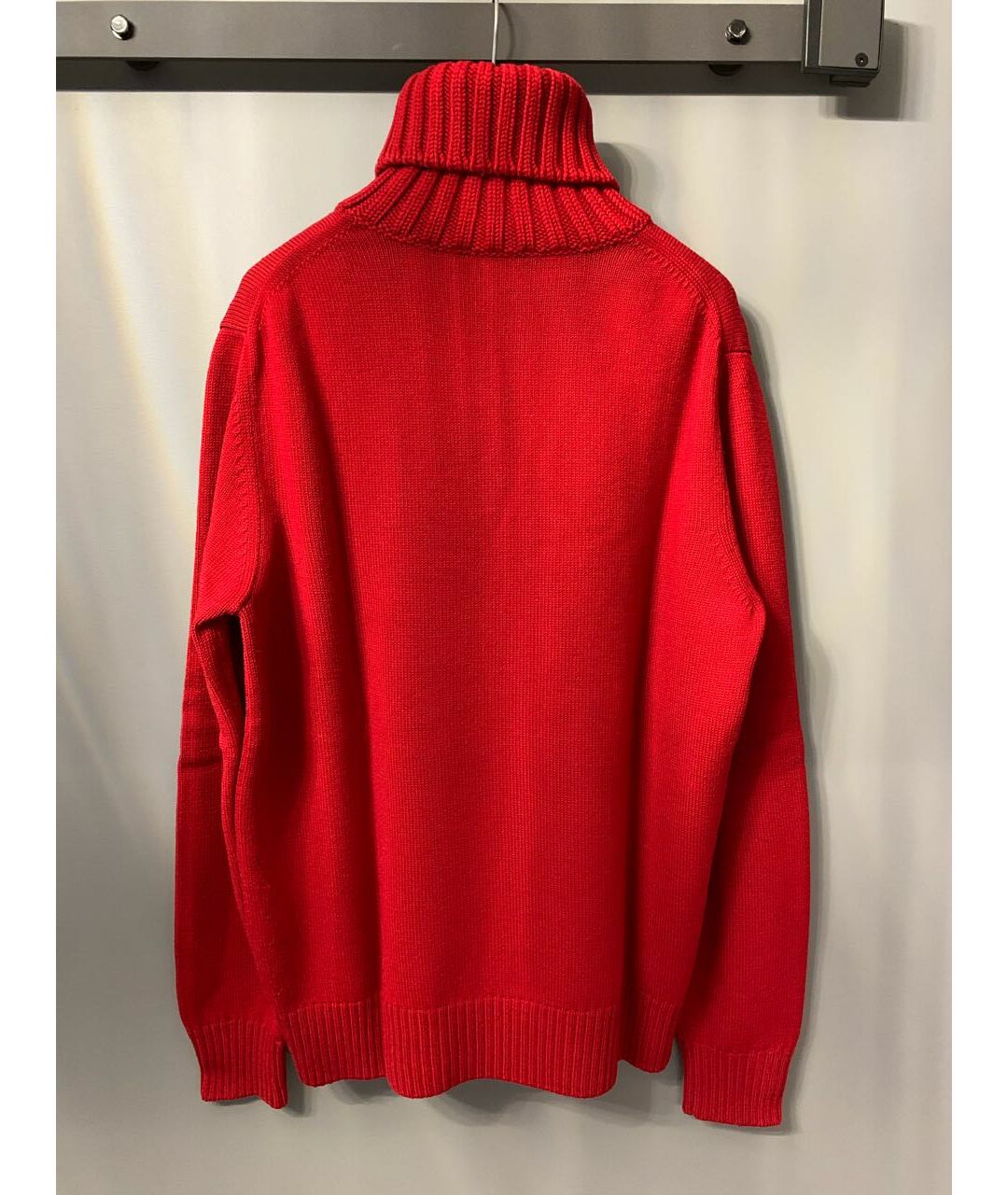 RUFFO Красный шерстяной джемпер / свитер, фото 2