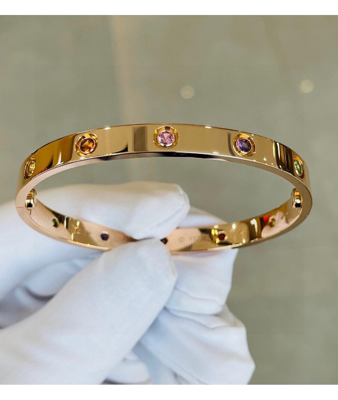 CARTIER Золотой браслет из розового золота, фото 4