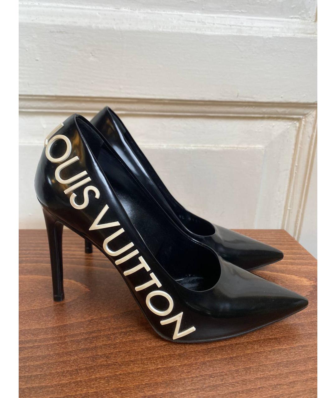 LOUIS VUITTON Черные туфли, фото 3