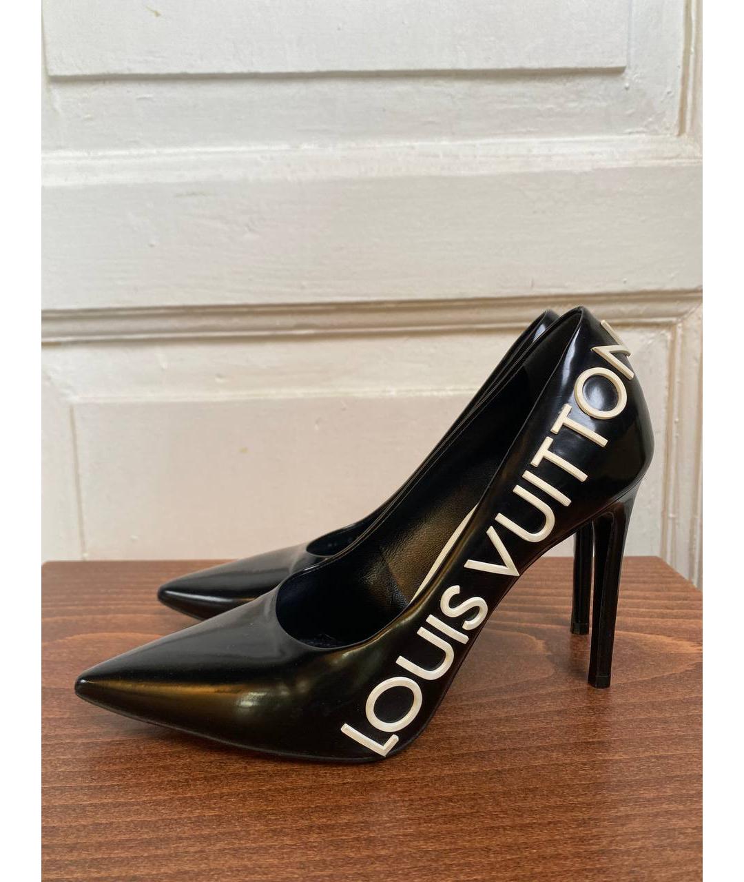 LOUIS VUITTON Черные туфли, фото 7