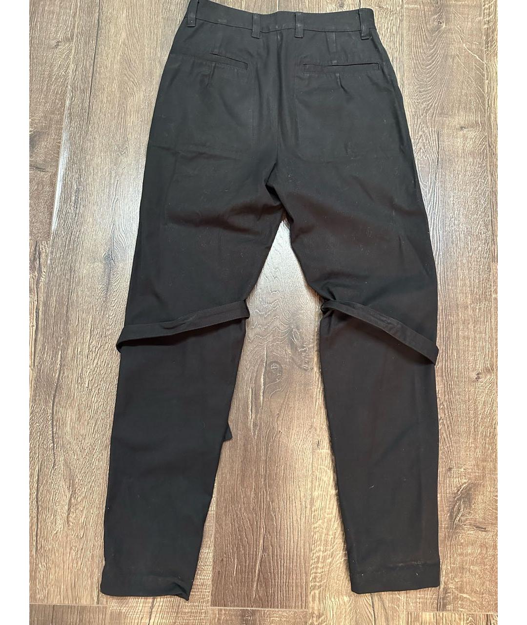 AMBUSH Черные брюки чинос, фото 2