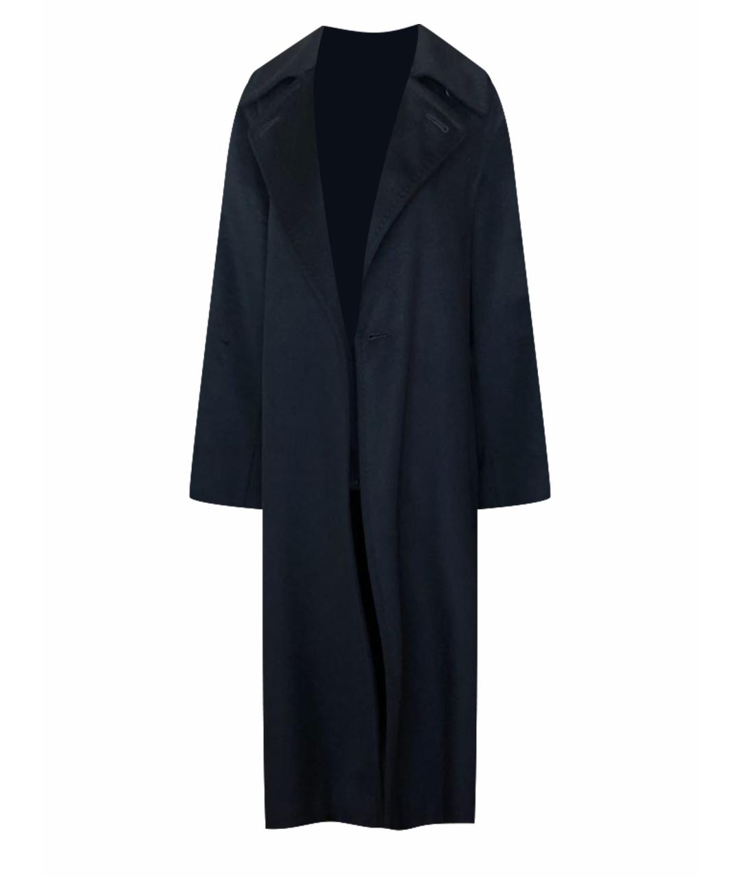 MAX MARA Черное кашемировое пальто, фото 1