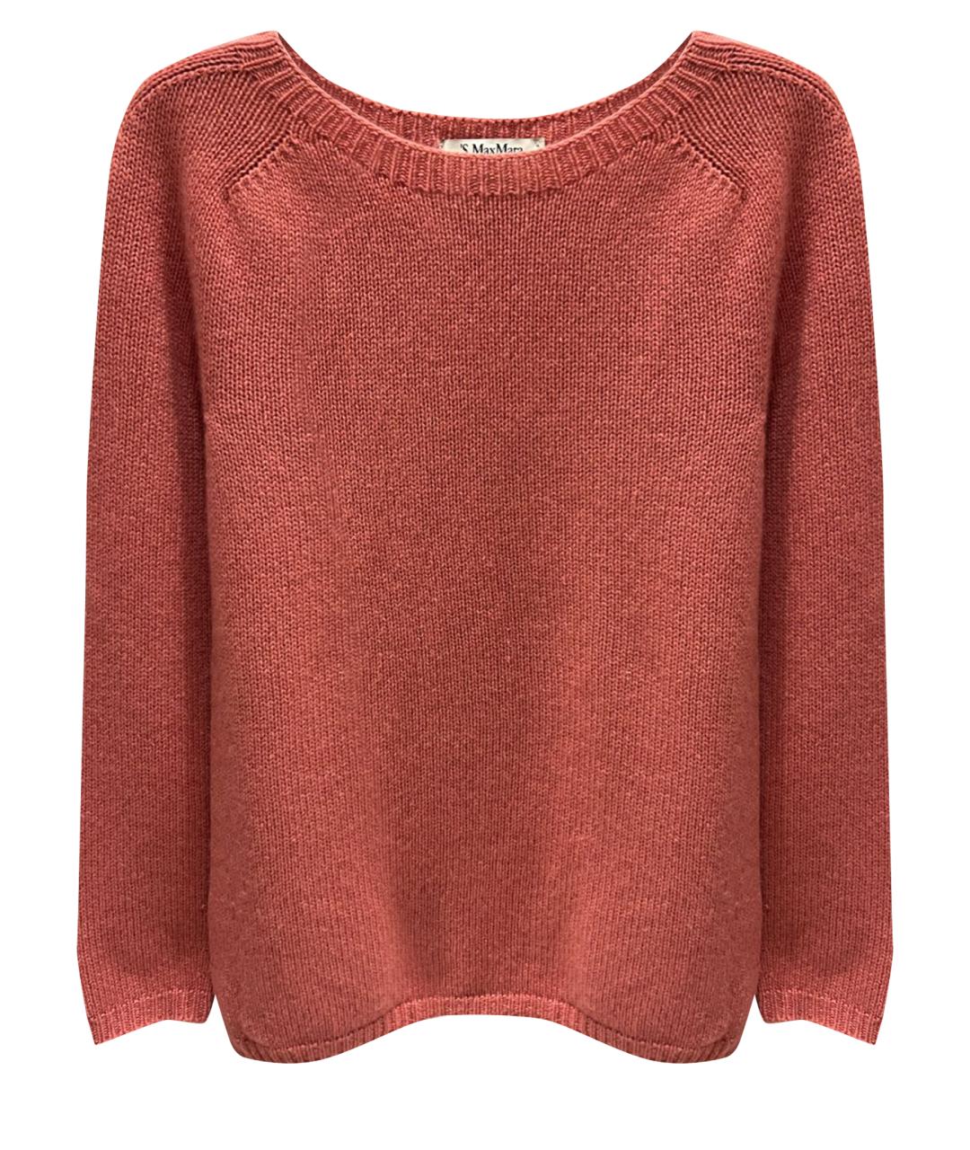 'S MAX MARA Коралловый кашемировый джемпер / свитер, фото 1