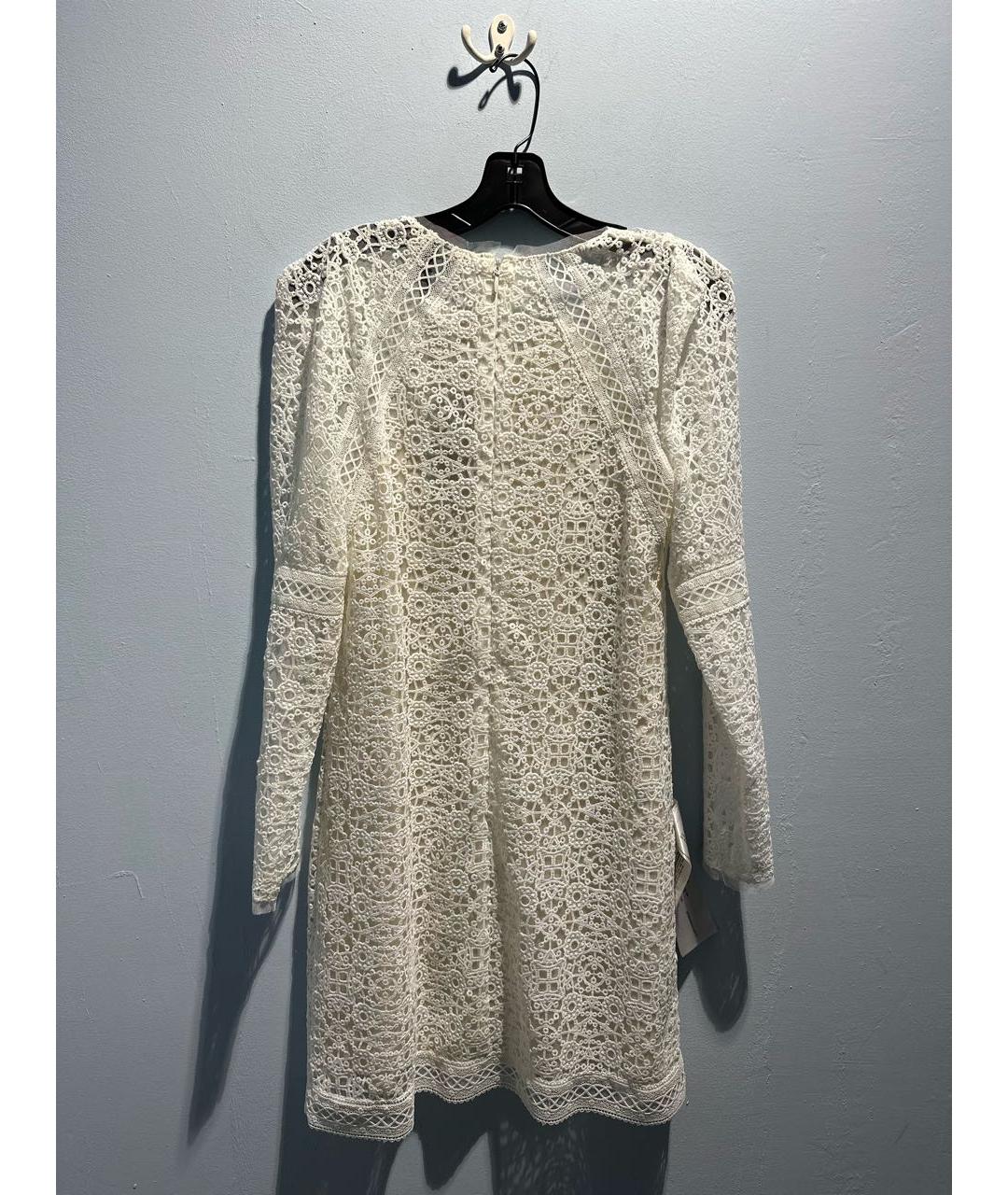BCBG MAXAZRIA Белое полиэстеровое коктейльное платье, фото 2