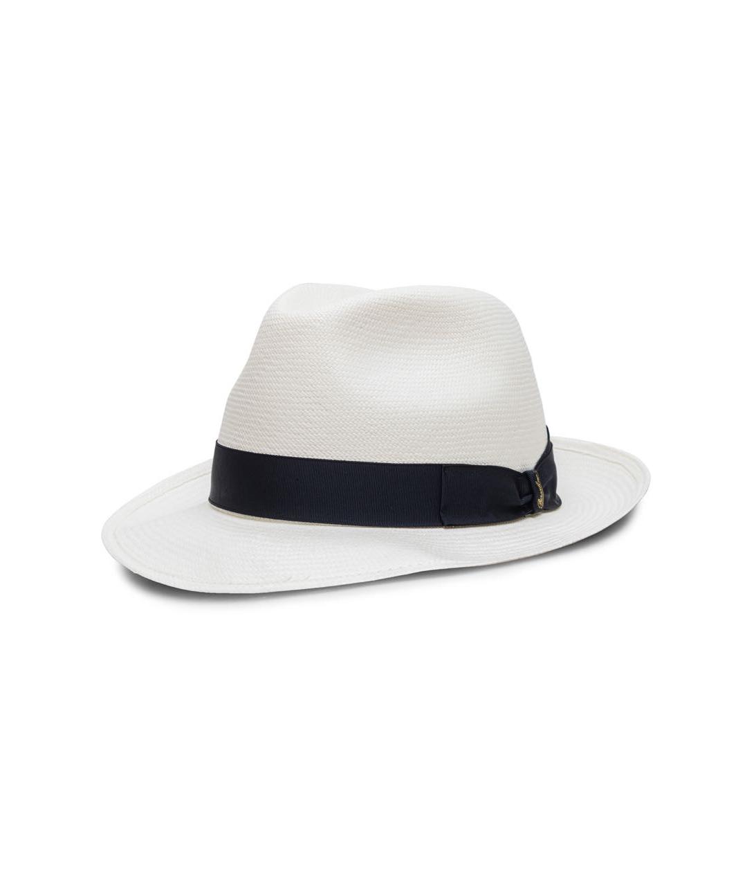 BORSALINO Бежевая соломенная шляпа, фото 1
