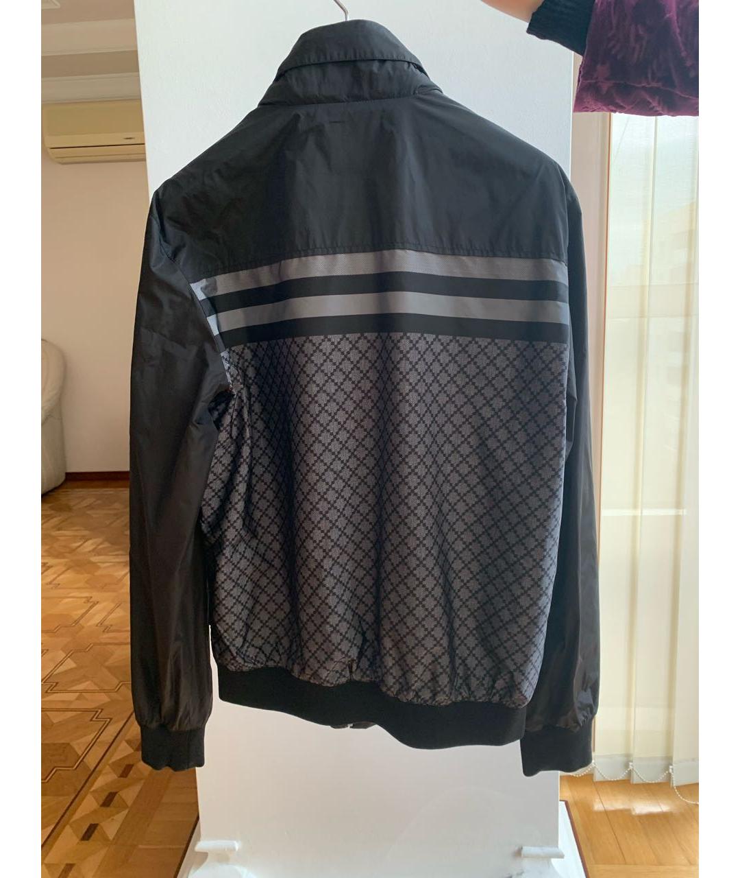 GUCCI Черная полиамидовая спортивная куртка, фото 2