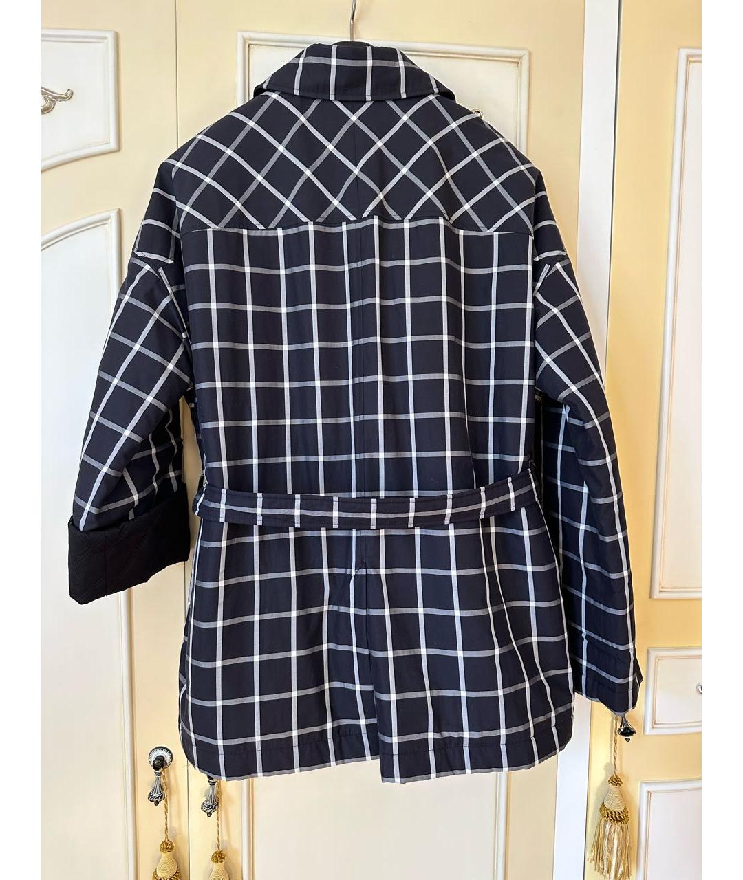 HERMES Черная хлопковая куртка, фото 3