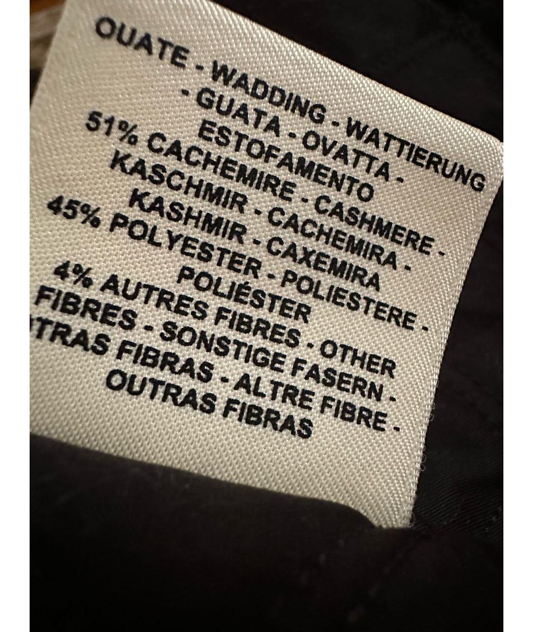 HERMES Черная хлопковая куртка, фото 7