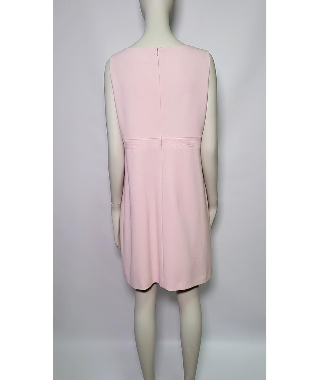RED VALENTINO Розовое полиэстеровое коктейльное платье, фото 2